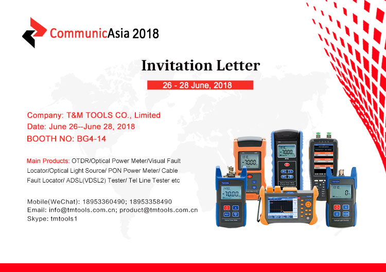 CommunicAsia 2018--Singapore Exhibition